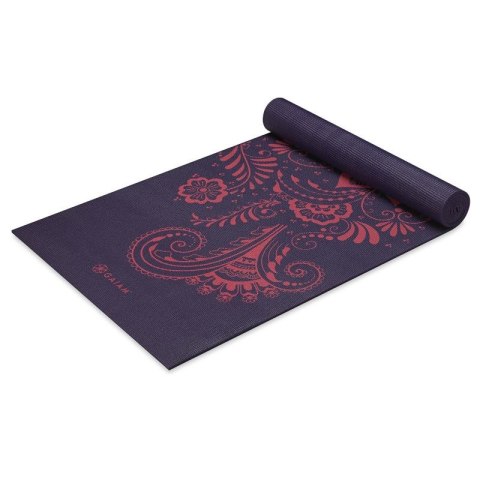 Mata do jogi Gaiam Premium Auabergine Swirl 6mm 62892 N/A