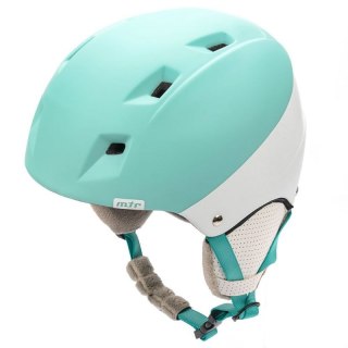 Kask narciarski Meteor Kiona jasnoniebieski/biały 24857 uniw