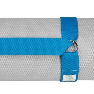 Pasek na matę do jogi Gaiam niebieski 61711BL N/A