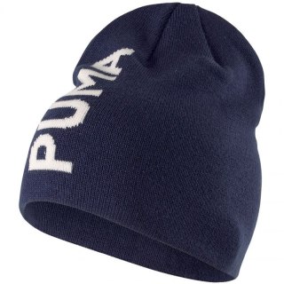 Czapka Puma Ess Classic Cuffless Beanie Peaco M 23433 02 Senior