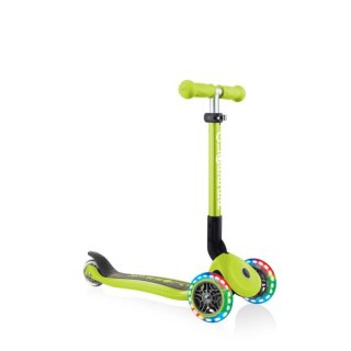 Hulajnoga 3-kołowa Globber Foldable Lights Lime Green Jr 437-106 N/A