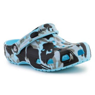 Klapki Crocs Classic Spray camo Clog Jr 208305-441 EU 34/35