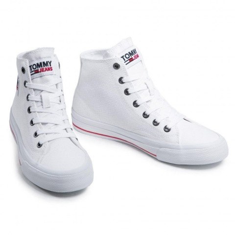 Buty Tommy Jeans Midcut Vulc M EN0EN01370-YBR 41