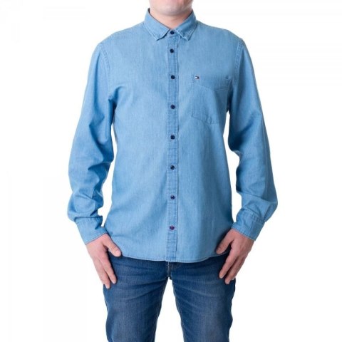 Koszula Tommy Hilfiger Organic Cotton Denim Shirt M MW0MWI0956-IAO M