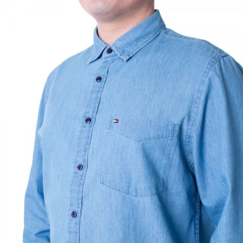 Koszula Tommy Hilfiger Organic Cotton Denim Shirt M MW0MWI0956-IAO S