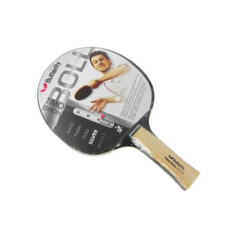 Rakietka do tenisa stołowego Butterfly Timo Boll Silver 85015 AN- anatomiczny