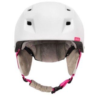 Kask narciarski Meteor Kiona biały/różowy 24850-24852 uniw