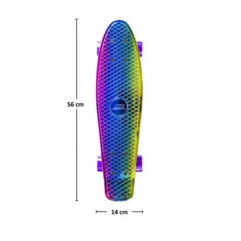 Deskorolka Nils Extreme ELECTROSTYLE PENNYBOARD PNB01 BLUE N/A